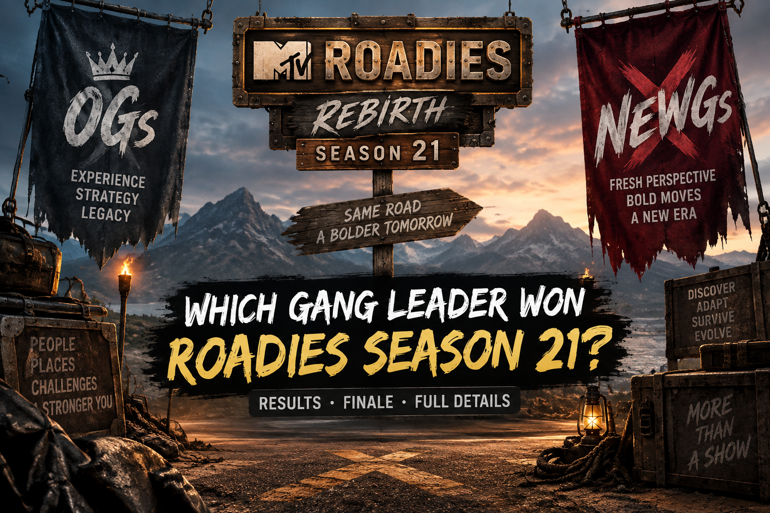 which gang leader won raodies season 21